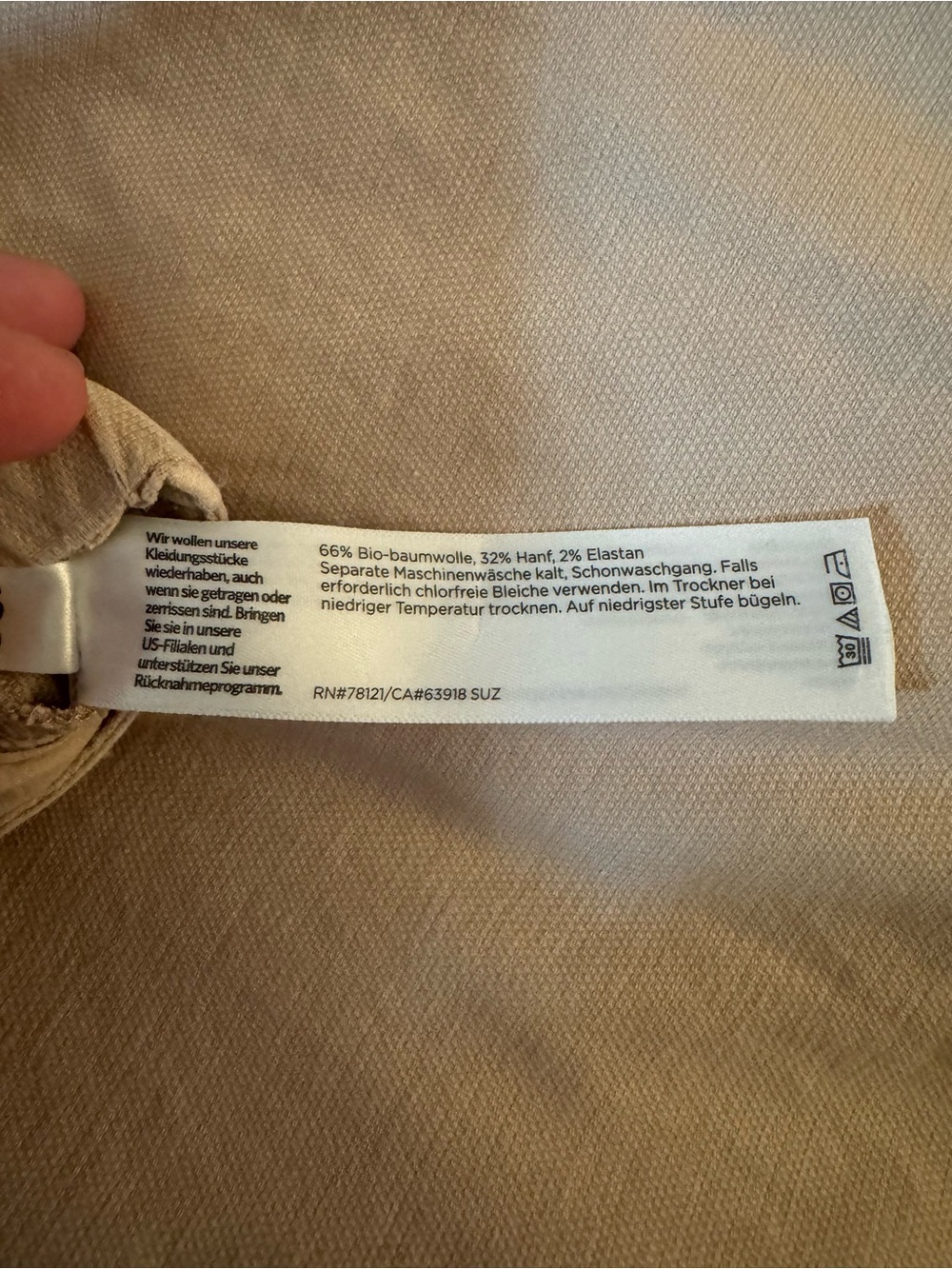 Eileen Fisher Light Beige Capris - Picture 12 of 14